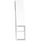 Ekena Millwork 3 1/2-in. W x 16-in. D x 16-in. H Olympic Architectural Grade PVC Knee Brace BRCP035X16X16OLY - alternate 2